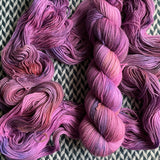 CONE FLOWER -- dyed to order -- choose your yarn base