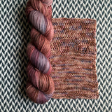 HIKING AT PAINT ROCK -- Broadway sparkle sock yarn -- ready to ship