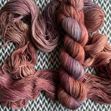 HIKING AT PAINT ROCK -- Broadway sparkle sock yarn -- ready to ship