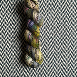 IGUANA -- Wave Hill zebra fingering yarn -- ready to ship