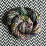 IGUANA -- Wave Hill zebra fingering yarn -- ready to ship