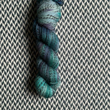 SALT AIR -- Wave Hill zebra fingering yarn -- ready to ship