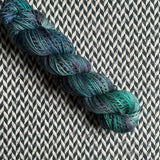 SALT AIR -- Wave Hill zebra fingering yarn -- ready to ship