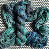SALT AIR -- Wave Hill zebra fingering yarn -- ready to ship