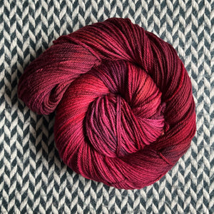PINOT NOIR -- Brooklyn Bridge worsted yarn -- ready to ship