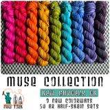 MUSE COLLECTION *9 Half-Skein Set* -- Kew Gardens DK yarn -- ready to ship