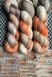 DARK AND STORMY -- Harlem sock yarn -- ready to ship