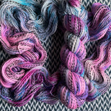 DAYDREAM MERMAID -- Wave Hill zebra fingering yarn -- ready to ship