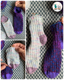 *Wrap Party Socks Pattern -- digital download