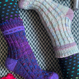 *Wrap Party Socks Pattern -- digital download