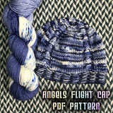 *Angels Flight Cap Pattern -- digital download (sport weight)