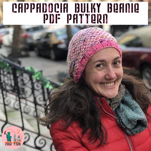 *Cappadocia Bulky Beanie Pattern (bulky weight) -- digital download