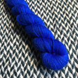 ULTRAMARINE -- Half-Skein -- Times Square sock yarn -- ready to ship