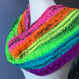 *Glow Party Cowl Knitting Pattern -- digital download (sock and DK weight)
