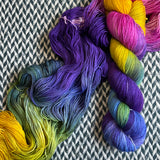 FLOWER MARKET -- dyed to order yarn -- choose your yarn base