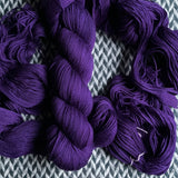 GRAPE JUICE -- dyed to order yarn