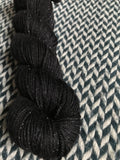 BLACKBIRD -- Tribeca sparkle DK yarn -- ready to ship