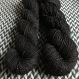 BLACKBIRD -- Tribeca sparkle DK yarn -- ready to ship