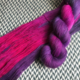 ORCHID MANTIS -- dyed to order yarn -- choose your yarn base