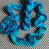 MERMAID PARADE -- Broadway sparkle sock yarn-- ready to ship