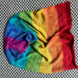 VISIBLE SPECTRUM -- hand-painted sock blank -- dyed to order