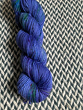 DON'T PANIC, PEACOCK -- Harlem sock yarn -- ready to ship