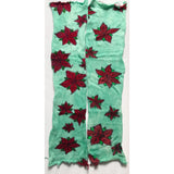 POINSETTIAS -- hand-painted sock blank -- dyed to order yarn
