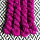 Frutti di Bosco -- mini-skein -- Broadway sparkle sock yarn -- ready to ship