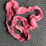 SOUVENIR T-SHIRT PINK -- Greenwich Village DK merino -- ready to ship yarn