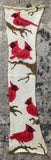 CARDINALS -- hand-painted sock blank -- dyed to order yarn