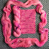 I'M A BARBIE GIRL --  Flushing Meadows bulky merino yarn -- ready to ship