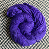 VIOLET -- dyed to order yarn