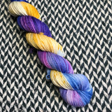 DEW JEWELS -- Half-Skein -- Times Square sock yarn -- ready to ship