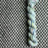 OCEAN OF YOUR BUTTERFLIES -- Half-Skein -- Broadway sparkle sock yarn -- ready to ship