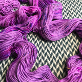 BUBBLEGUM DANCE -- Kew Gardens DK merino/nylon yarn -- ready to ship