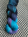 FLUX SHIFT -- Broadway sparkle sock yarn -- ready to ship