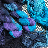 FLUX SHIFT -- dyed to order yarn -- choose your yarn base