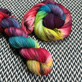 DUSK RAINBOW -- Times Square sock yarn -- ready to ship