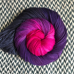 ORCHID MANTIS -- Greenwich Village DK yarn -- ready to ship