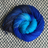 DAMSELFLY -- dyed to order yarn -- choose your yarn base