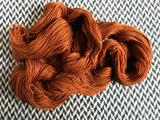 GINGERBREAD -- dyed to order -- choose your yarn base