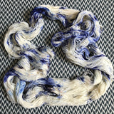 WHITE JEANS -- Times Square sock yarn -- ready to ship