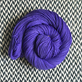 GRAPE TUXEDO -- dyed to order -- choose your yarn base