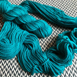 TEAL OWL -- Flushing Meadows bulky weight yarn -- ready to ship