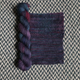 BLACK OPAL -- Half-Skein -- Broadway sparkle sock yarn -- ready to ship