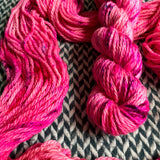 I'M A BARBIE GIRL --  Flushing Meadows bulky merino yarn -- ready to ship