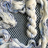 WHITE JEANS -- Brooklyn Bridge worsted yarn -- ready to ship
