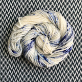 WHITE JEANS -- Flushing Meadows bulky weight yarn -- ready to ship