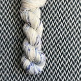 WHITE JEANS -- Tribeca sparkle DK yarn -- ready to ship