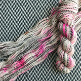 NO DRAMA LLAMA -- Wave Hill zebra fingering yarn -- ready to ship